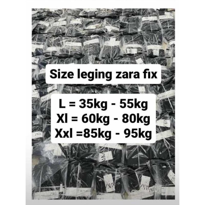 Legging Zara New | Legging Import | Legging Olahraga Senam Yoga Premium