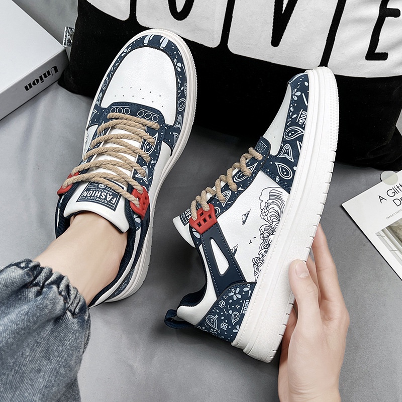 Menfootgear Sepatu Pria Sepatu Cowok Wave Sneakers