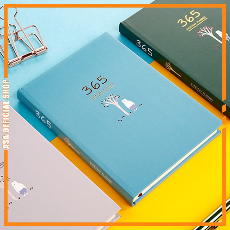 

Buku Diari Diary Book Aesthetic Korea Buku Catatan Harian 365 Hari Agenda Planner Hardcover