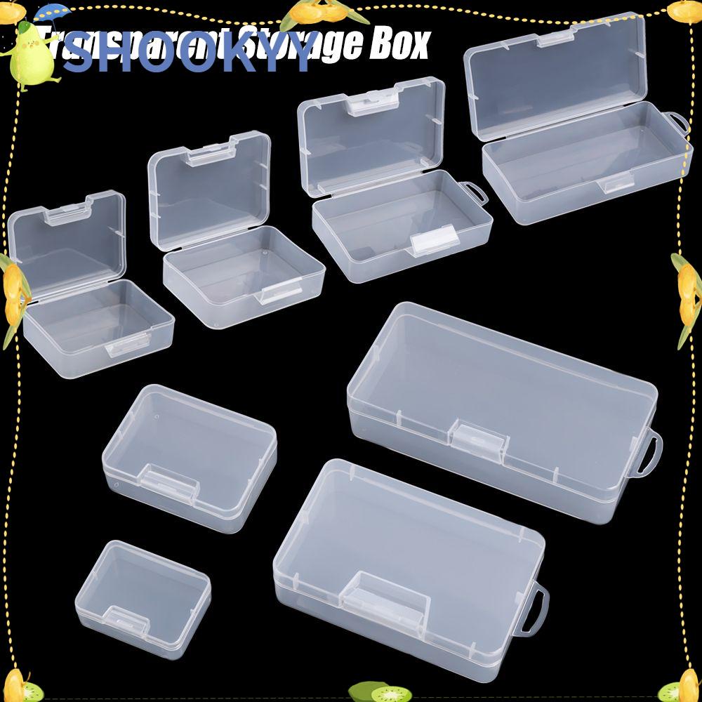 CHOOKYY Storage Box Small Home Organisasi Tempat Penyimpanan Pil Plastik