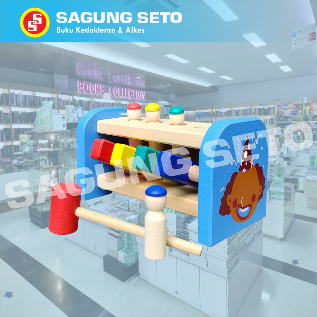 MAINAN PALU BADUT NB-HS005 / MAINAN EDUKASI ANAK