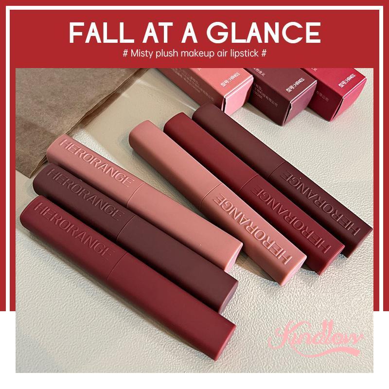 【KV】 HERORANGE Lipstik Matte Lipstik Thin Tube Anti Air Tahan Lama-COD