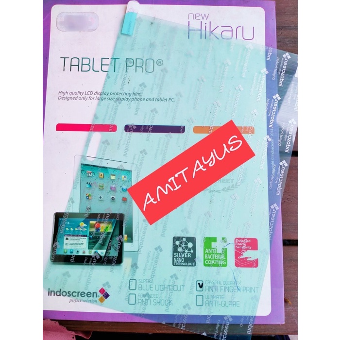 Anti Finger Print ori Hikaru Samsung tab Note 10.1 2014