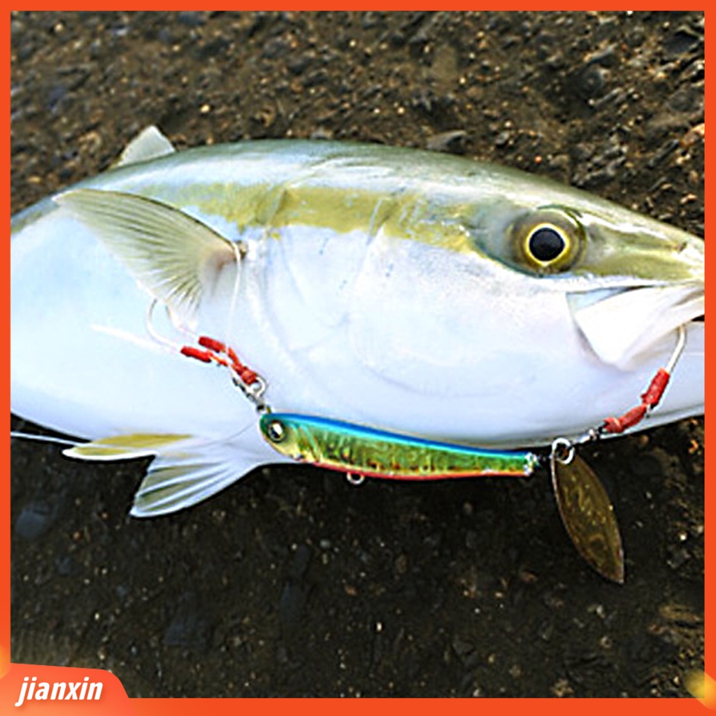 (In Stock) 62mm 30g Tengger Umpan 3D Mata Pengerjaan Halus Simulasi Universal Warna Cerah Anti-Pengaruh Multifungsi Bergaris Bass Umpan Palsu Untuk Air Asin