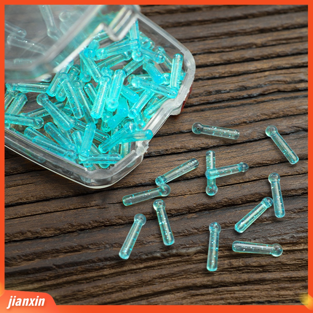 (In Stock) 100Pcs Konektor Garis Pancing Multiple Ketangguhan Besar Rebound Dengan Cepat Umur Panjang Fleksibel Float Holder Peralatan Memancing