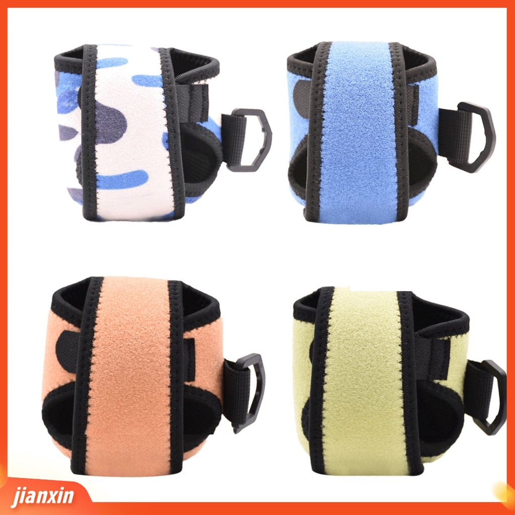 (In Stock) Tas Gulungan Pancing Safety Anti-slip Multicolor Magic Stiker Water Drop Reel Case Pelindung Lengan Untuk Outdoor