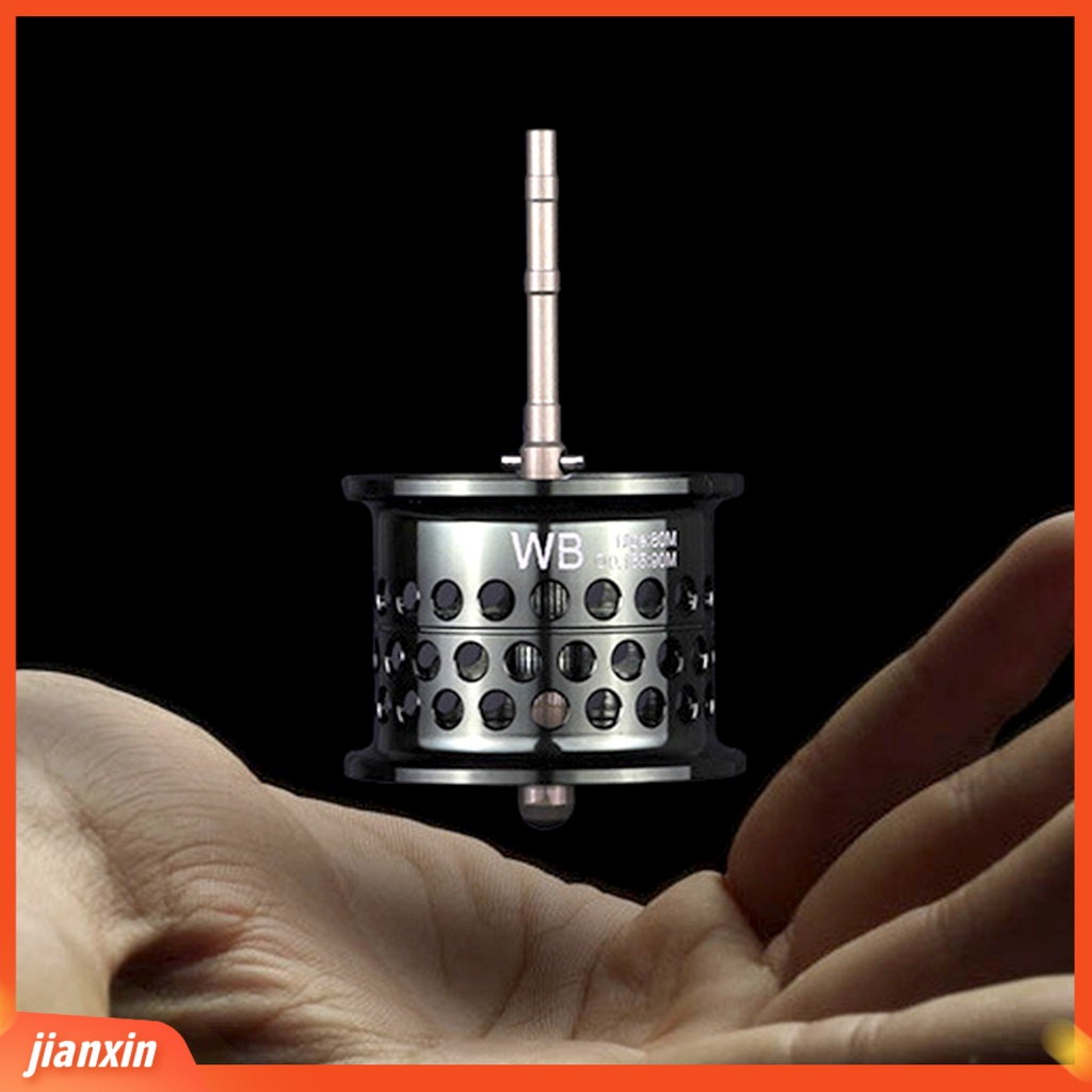 (In Stock) WB1000 N48 ic Rem Gulungan Pancing Non-Simpul Metal Baitcasting Spool Dangkal Gulungan Tangan Kanan Kiri Untuk Di Luar Ruangan