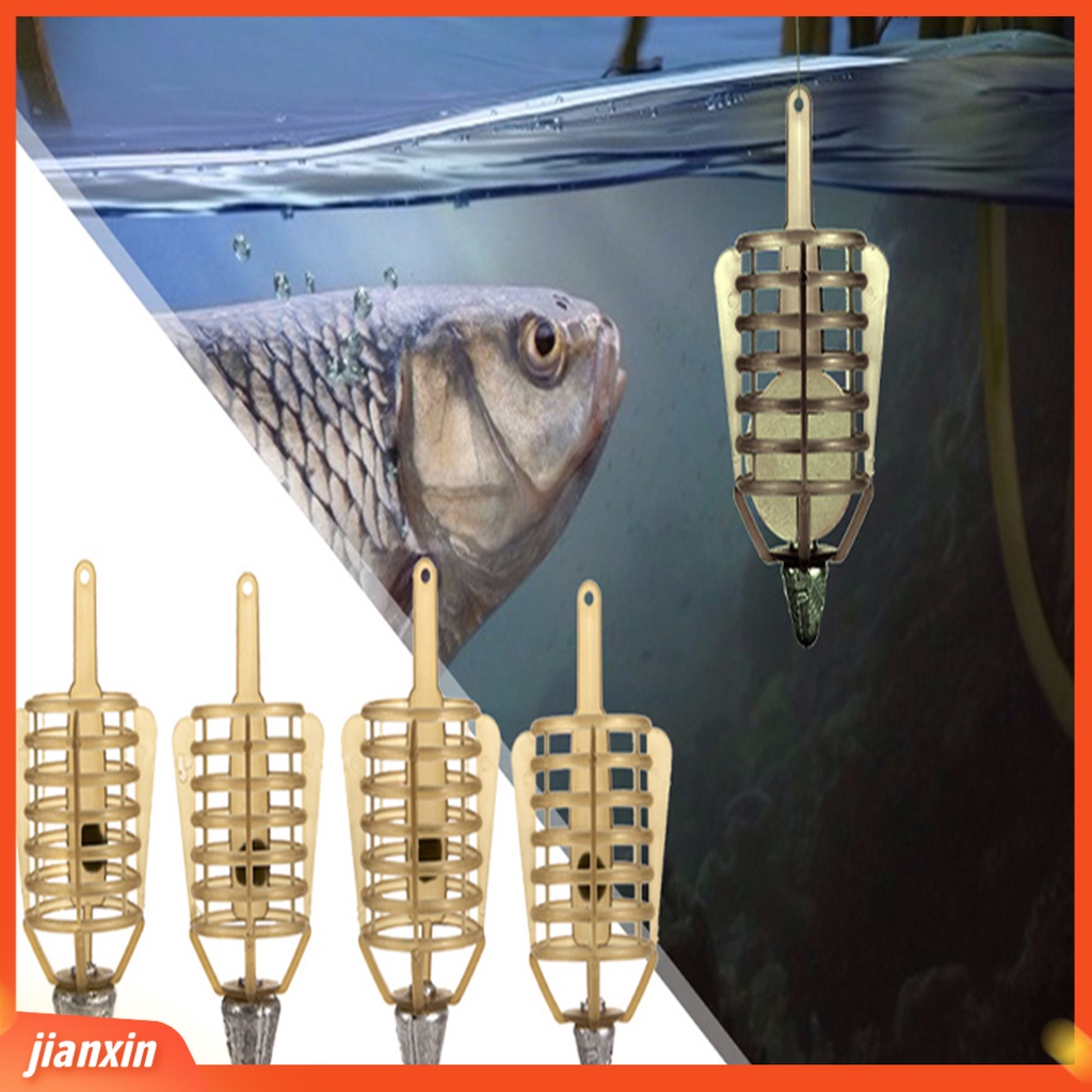 (In Stock) 20g /30g /40g /50g Umpan Pancing Ikan Gurame Feeder Lure Holder Trap Fishing Cage Basket