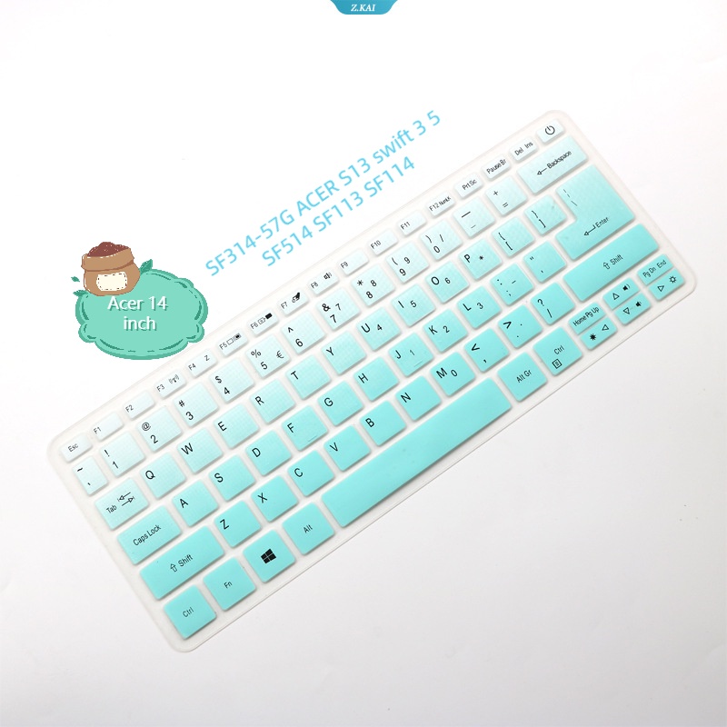 Cover Keyboard ASUS 14inch Komputer Untuk SF314-57G ACER S13 Swift 3 5 SF514 SF113 SF114 Lembut Dan Nyaman Pelindung Kulit Film TPU Clear Film Silicone Cover [ZK].