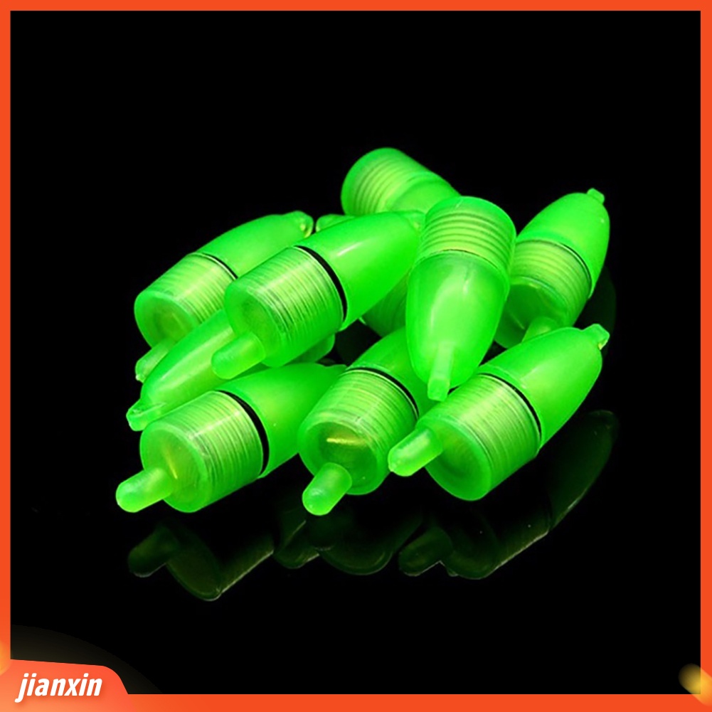 (In Stock) 10Pcs Tongkat Pancing Portabel Lampu LED Gigitan Ikan Alarm Alert Alat Aksesoris