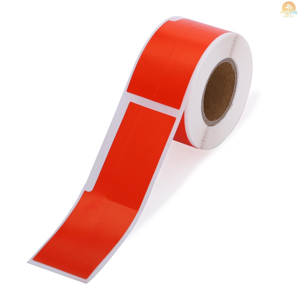 In Stock Cable Label Self-Adhesive Thermal Printing Sticker Kertas Tahan Air Minyak Tahan Sobek Label Tape Untuk Kabel Wires Jewelry Untuk Seri DP23 Thermal Printer Label Membuat