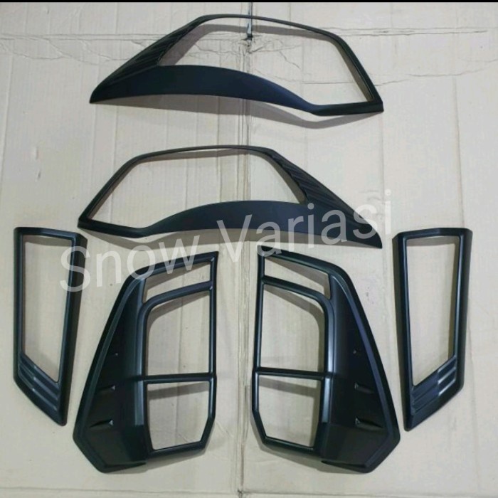 Paket Garnish Depan Belakang Calya Sigra Hitam 2019 2020