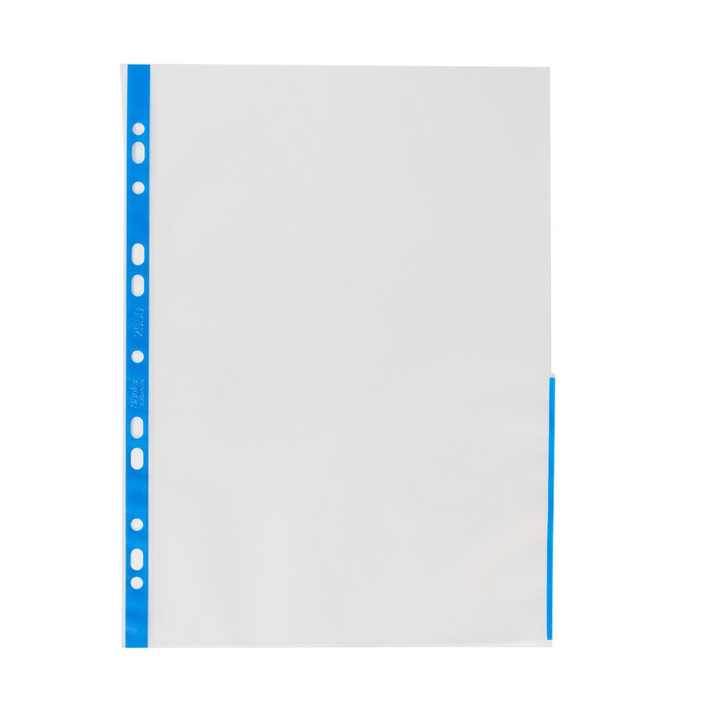 

[Artomas] Bantex Signal Pocket Antiglare 25 Sheets A4 Blue 2050 01