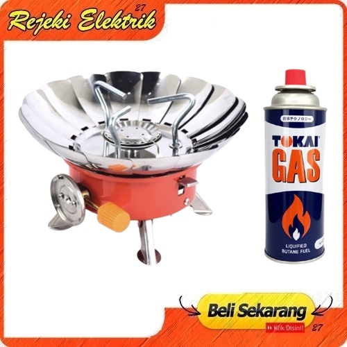 Kompor Gas Portable Gas Stove GSF 3311- Kompor Gunung Camping Mini / Kompor Kemah