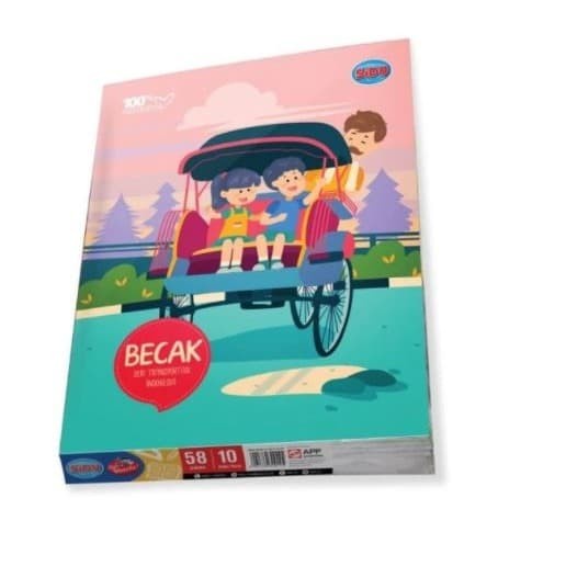 

PACK BUKU SIDU 58 LEMBAR / BUKU TULIS SINAR DUNIA 58