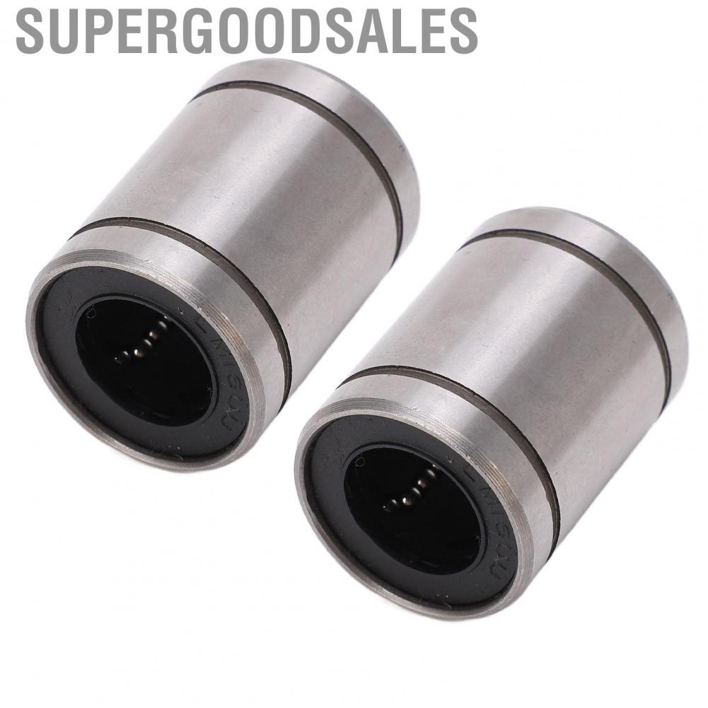 Supergoodsales Linear Motion Bearing  OD 28mm Cylinder Ball Steel Fast Running Speed Good Rotation for 3D Printer