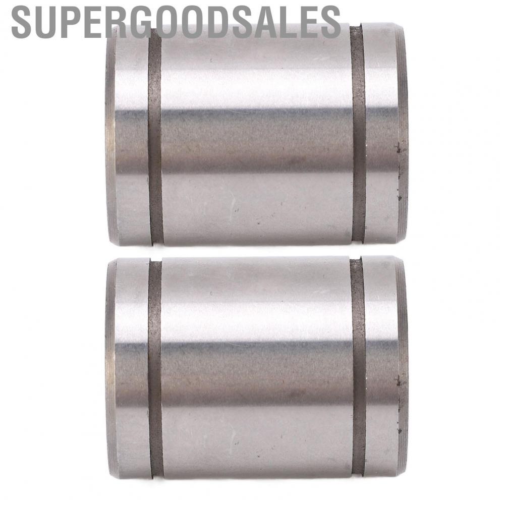 Supergoodsales Linear Motion Bearing  OD 28mm Cylinder Ball Steel Fast Running Speed Good Rotation for 3D Printer