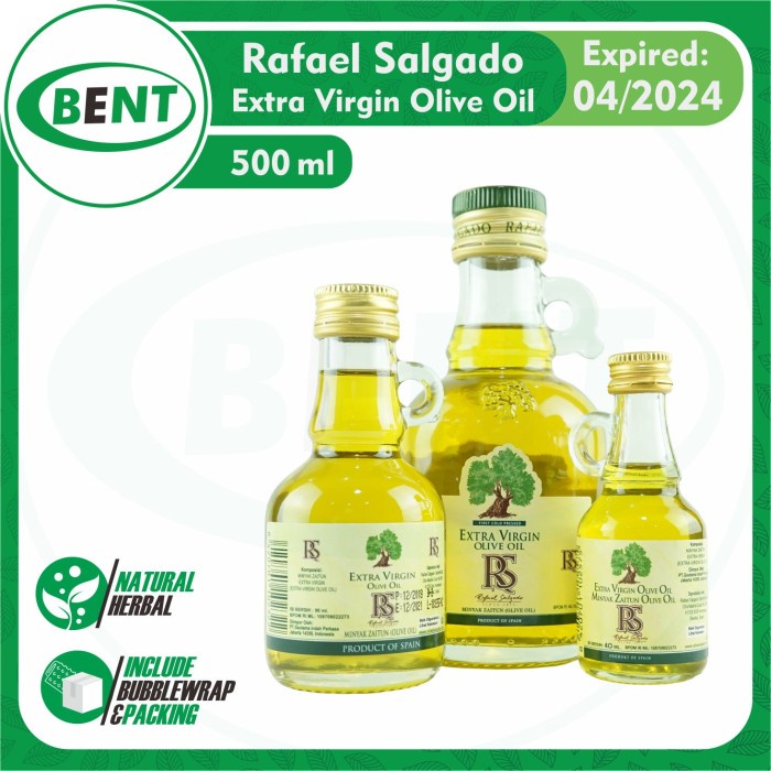 

✨Ready Stok✨ - RS Rafael Salgado Olive Oil (Minyak Zaitun) 500ml- 1.2.23