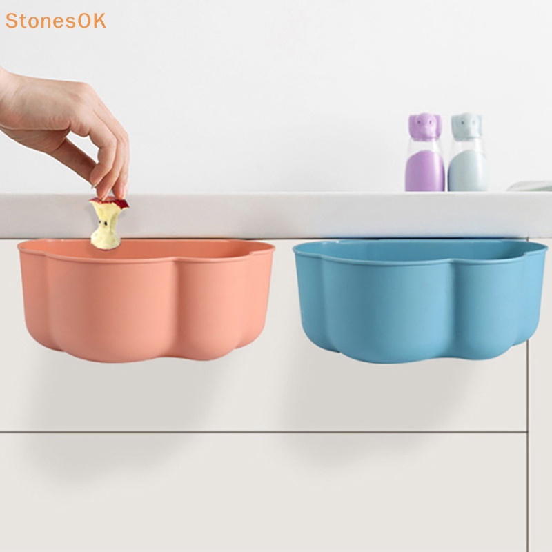 Stones Cloud Keranjang Gantung Kitchen Storage Organizer Tempat Sampah Sampah Rak Tong Sampah ID