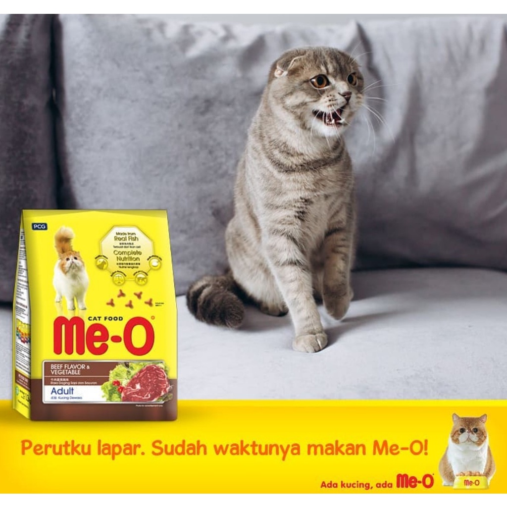 Meo Repack Adult 1kg  Makanan Dry Food Kering Me-O