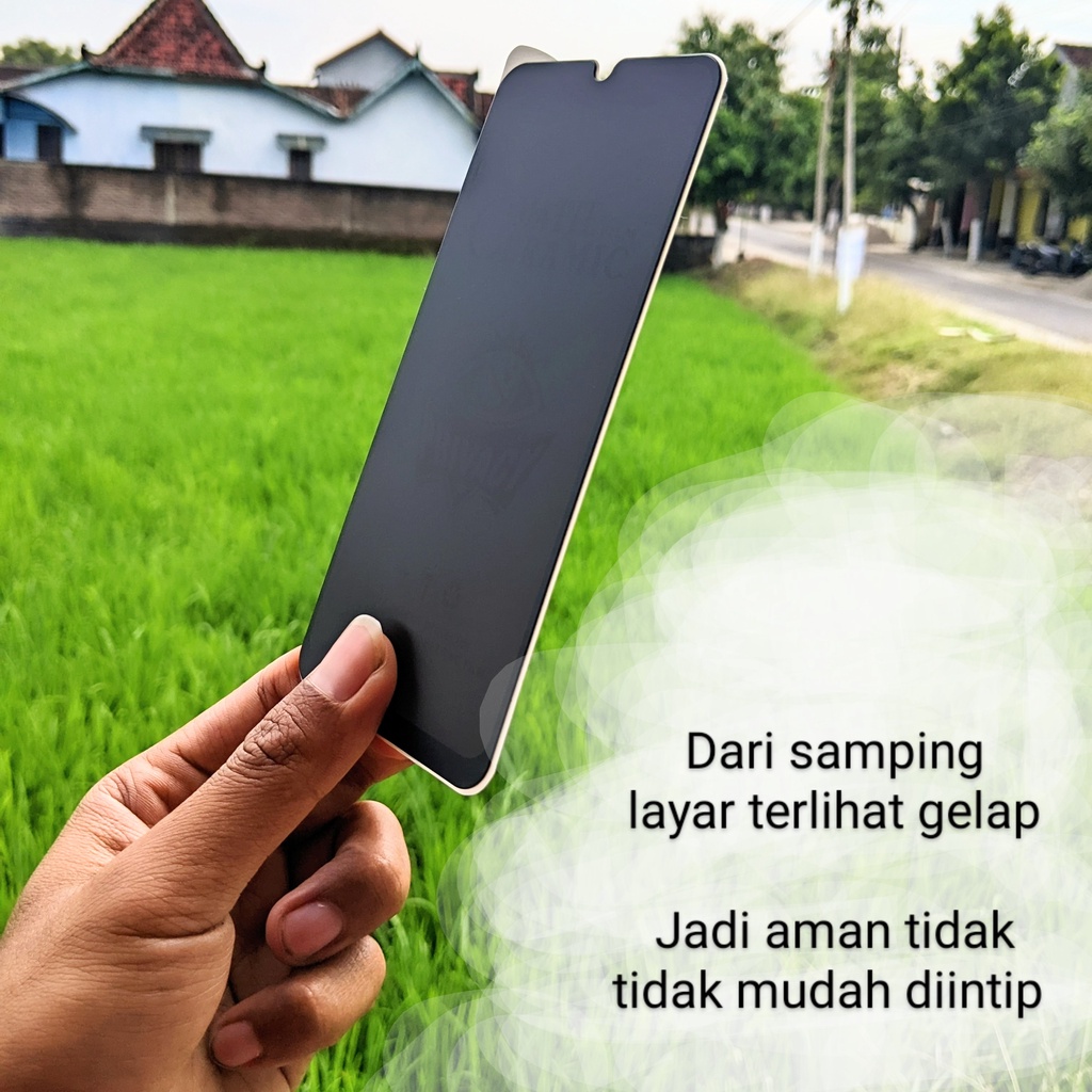 TG IPHONE XR IPHONE 11 Tempered Glass Privasi Anti Intip Anti Pecah Pelindung Layar HP Murah