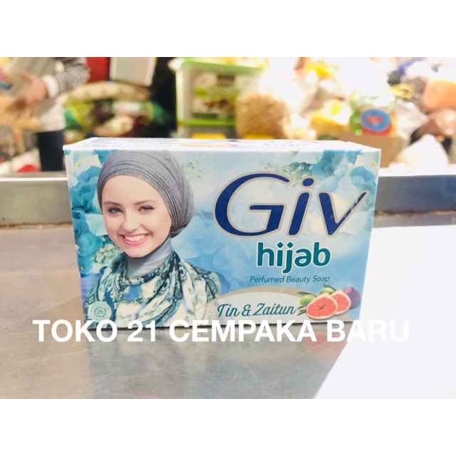 Giv Sabun Batang Tin & Zaitun 1 pcs | Sabun Batang Giv Hijab Murah Promo