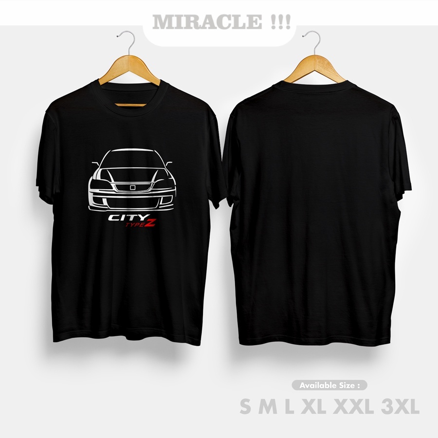 Kaos Baju Mobil Honda City Type Z Kaos Otomotif