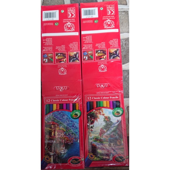 

Pensil Warna 12 Safari Panjang Pencil Colour 1 (set) 3