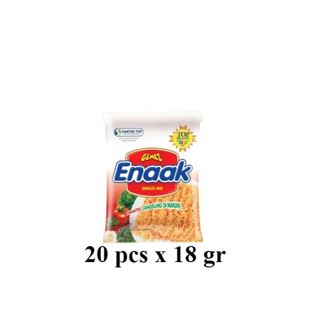 

Mie Gemez Enak Siantar Top 20 pcs x 18 gram ORIGINAL