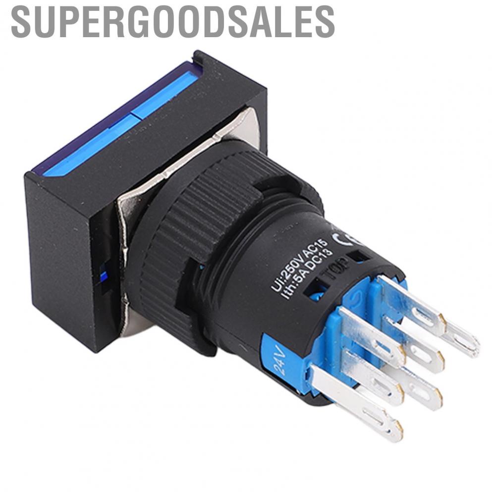 Supergoodsales Momentary Push Button  Switch Stable Performance 5A Operating Current for Electromagnetic Starters Circuits