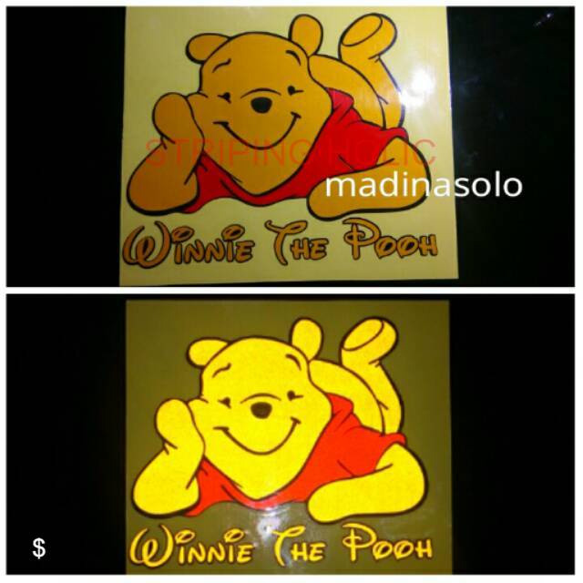 

stiker winnie the pooh