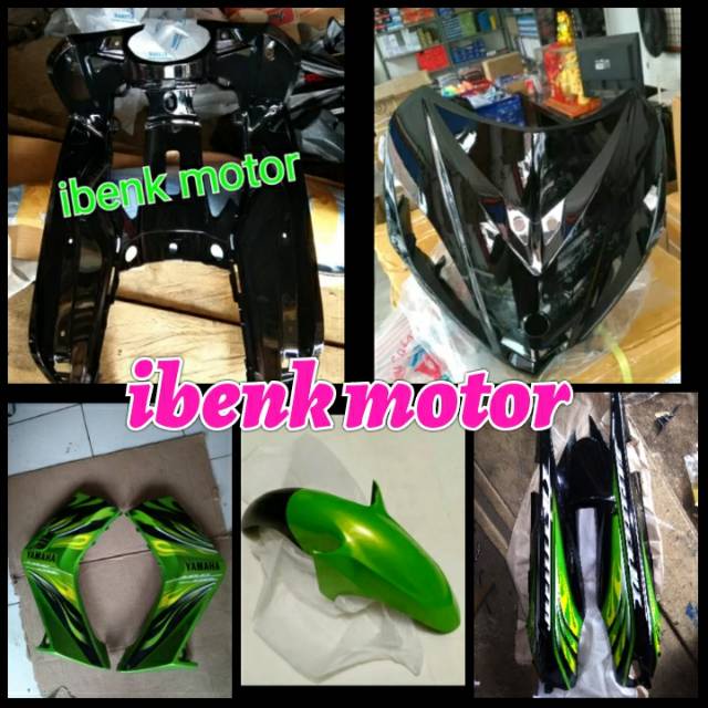 PAKET COVER BODY JUPITER MX LAMA HIJAU