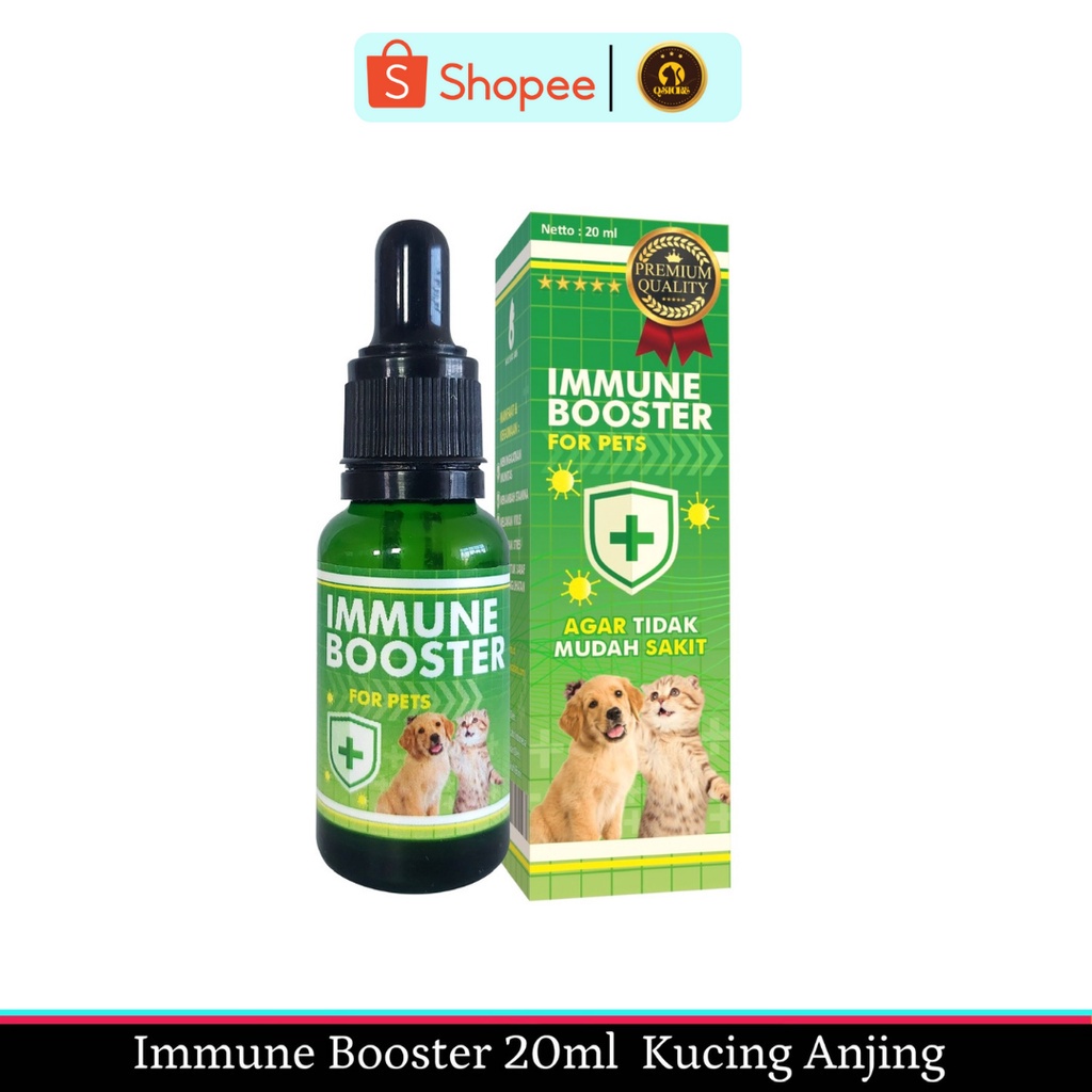 Immune Booster 20ml Vitamin Imunitas Imun Booster Kucing Anjing