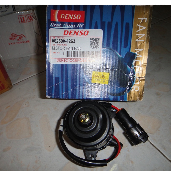 SPAREPART OTOMOTIF- Motor Fan Radiator Toyota Starlet/Great/Universal DENSO -KOMPONEN AKSESORIS
