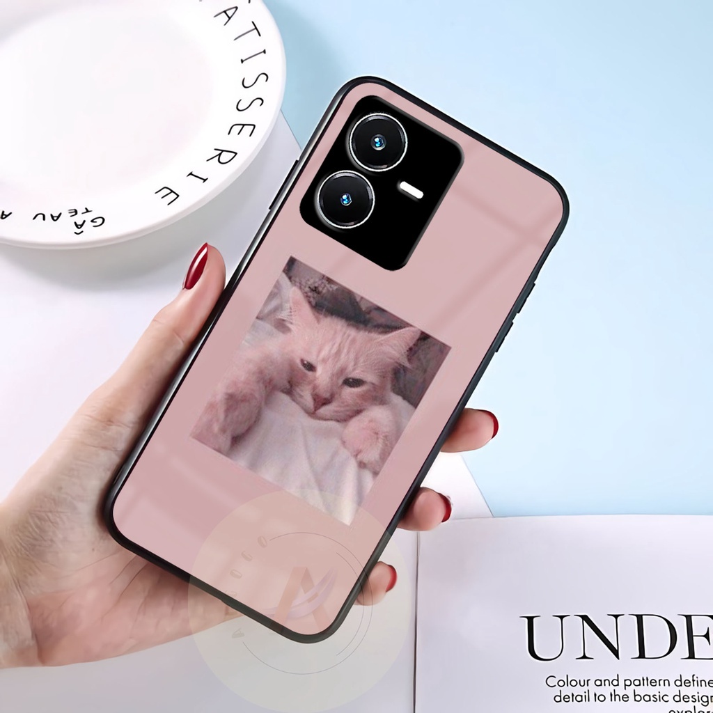 Softcase Glass VIVO Y22 2022 - GK53 - Case HP VIVO Y22 2022 - Case VIVO Y22 2022 - Kesing HP VIVO Y2