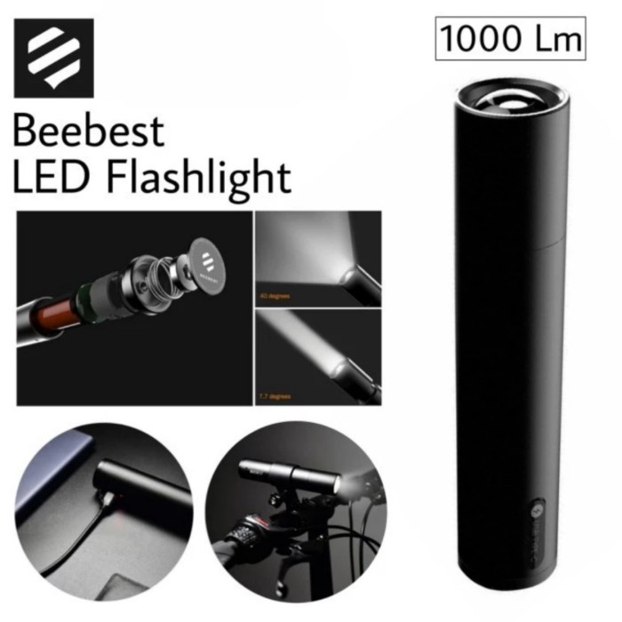 Beebest LED Flashlight 1000 Lumens - FZ101 - Senter