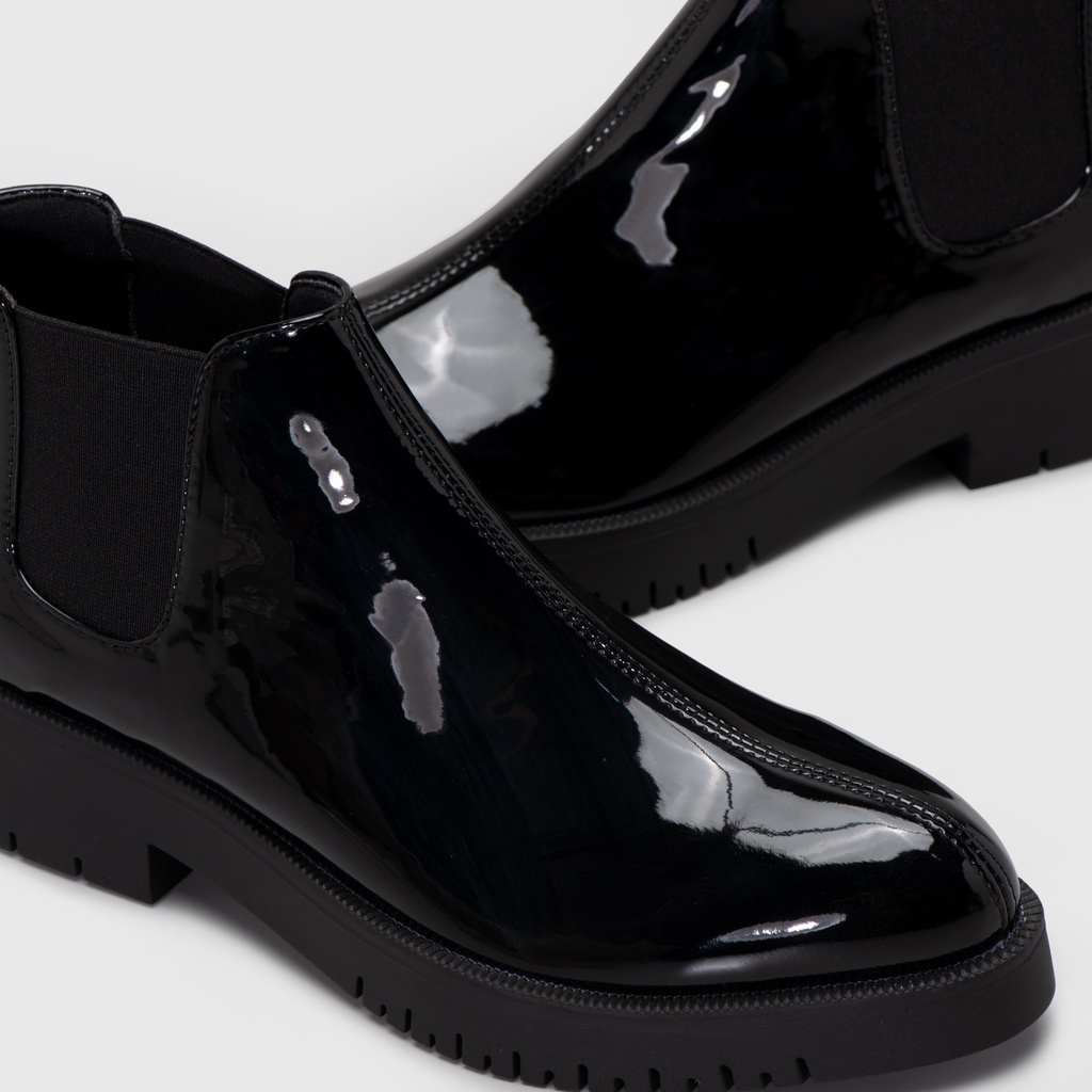 BEST SALE ADORABLEPROJECTS - LANNISTER BOOTS PATENT BLACK - CHELSEA BOOTS
