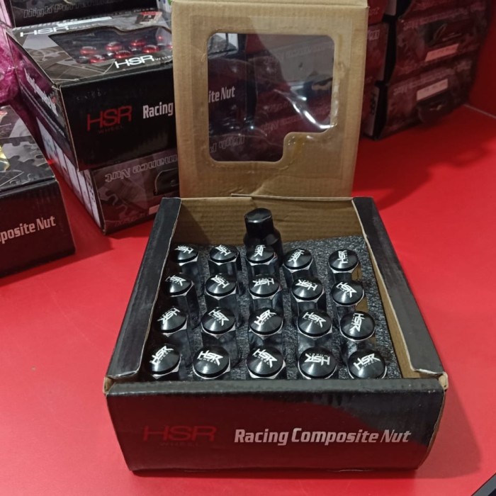 Lugnut Mur Baut Roda Variasi Velg Racing Mobil murah HSR 1,5 keren