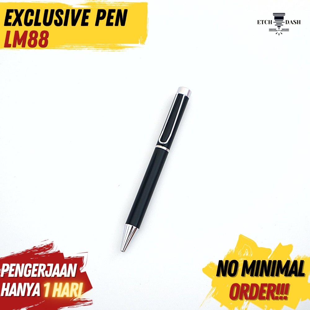 

Souvenir Pulpen Custom Promosi Perusahaan Corporate Merchandise - Exclusive Pen LM88