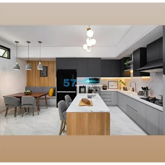 Kitchen Set Minimalis Dan Meja Bar Set Dapur Sehat Free Desain