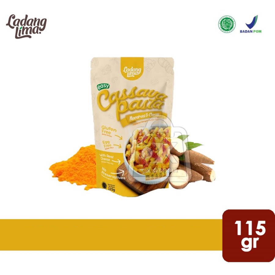 

Ladang Lima Cassava Pasta Mac & Cheese (115 gr)