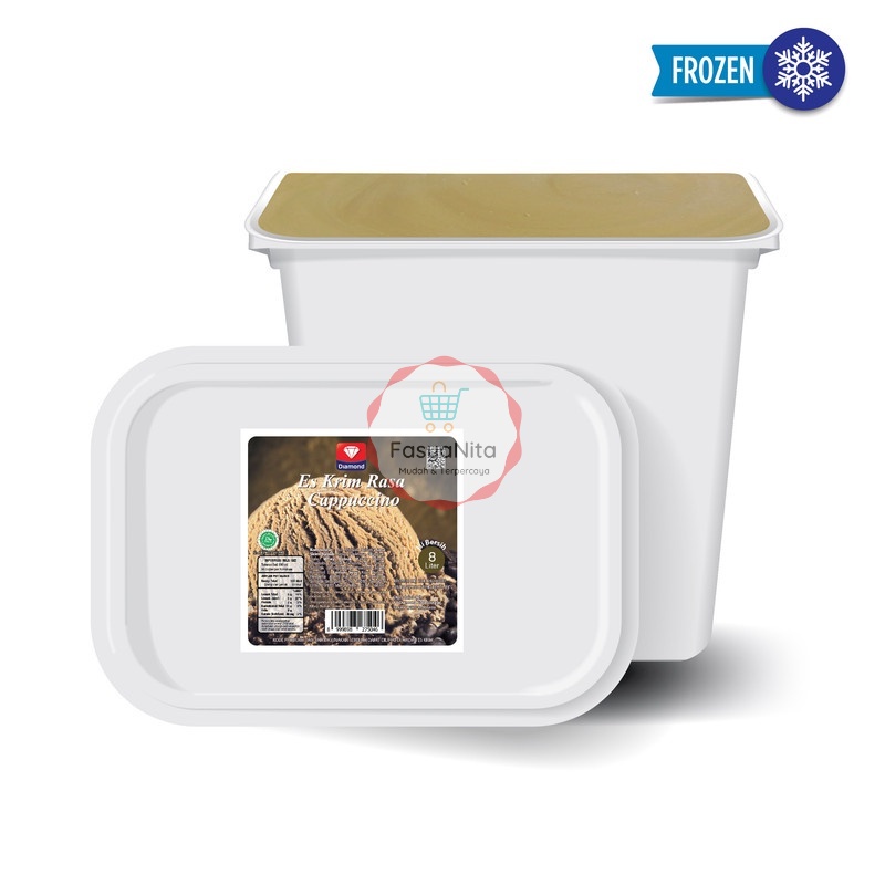 

DIAMOND ICE CREAM MOCCA /CAPPUCCINO 8 LT