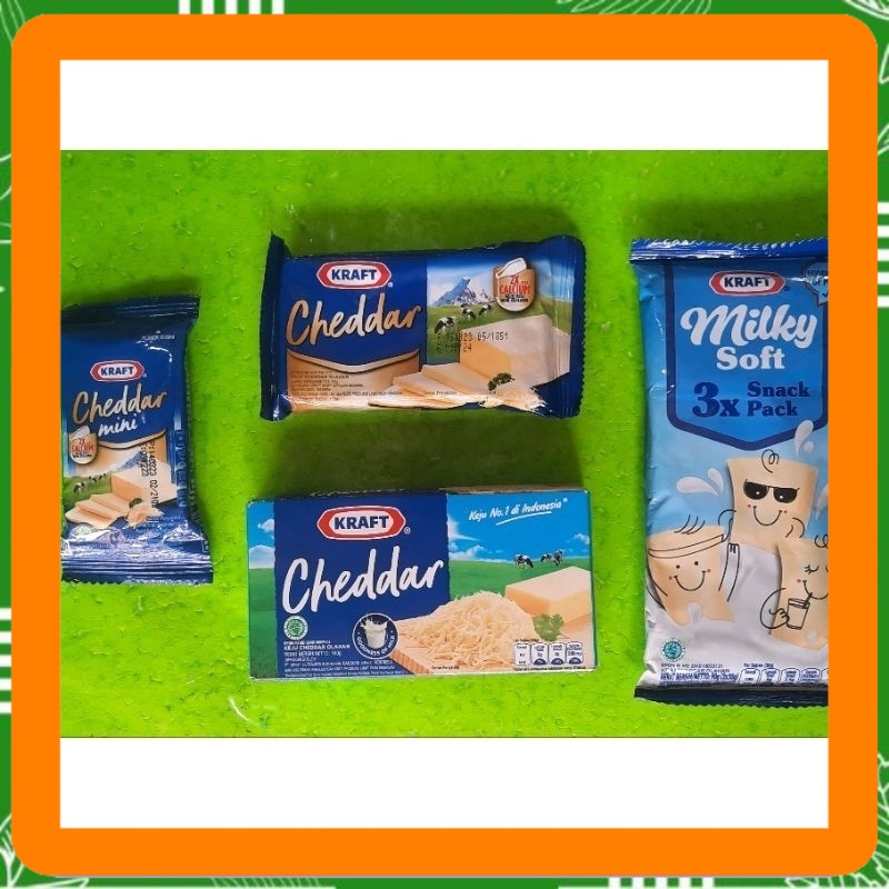 

keju Kraft cheddar chese mini 30 gram 70 gr Best Seller