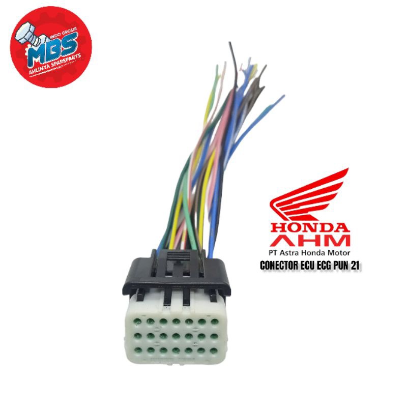 

fm12 SOKET KABEL PIN 21 CONEKTOR SCU CONTROL UNIT SOKET MODUL HONDA PCX VARIO ADV SONIC CBR