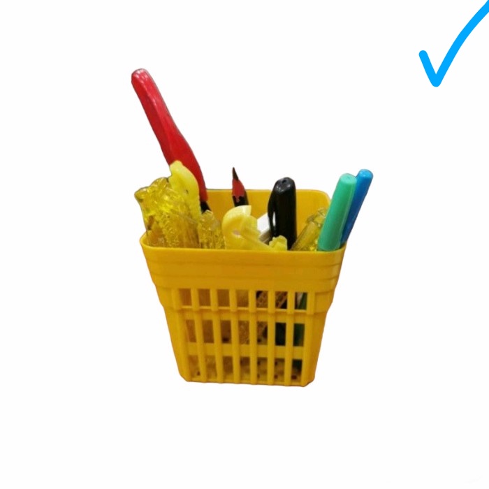 

tempat wadah keranjang pulpen pensil desk holder -