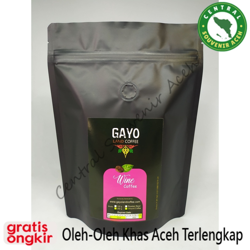 

Kopi Wine Aceh Gayo 250 Gr