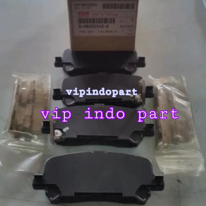 KAMPAS REM BELAKANG ISUZU MUX ORIGINAL ISUZU