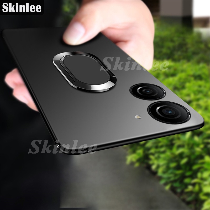 For Asus Zenfone 10 9 12 Ultra casing case Softcasing case  Holder Stand Finger Ring Casing for Asus