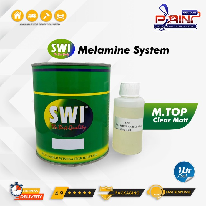 SWI MELAMINE SYSTEM CLEAR DOFF 1L