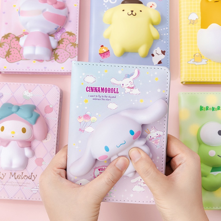 

Notebook buku catatan anak perempuan dekompresi mini buku notebook lucu